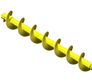 Aste elicoidali con attacco calettato | Augers with Grooved coupling