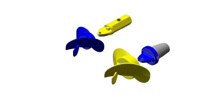 Punte pilota per argilla | Fish tail clay pilot bit